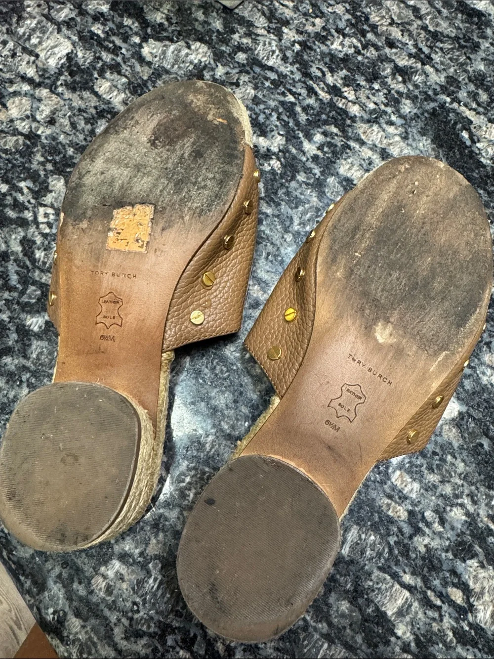 Tory Burch tan leather
